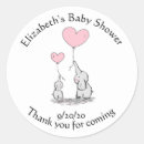 Search for elephant with balloon stickers Baby shower