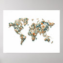Search for map designs posters Wall
