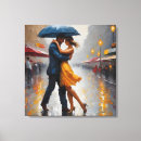 Search for romance canvas prints Rain