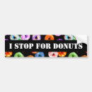Search for doughnuts bumper stickers Bakery
