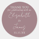 Search for lavender wedding stickers Mauve