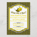 Search for bee couple invitations Baby