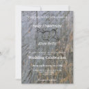 Search for rustic heart wedding invitations Wood