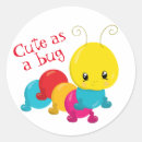 Search for cute caterpillar stickers Colourful