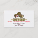 Search for candy maker business cards Chocolate