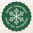 Search for dark green coasters Merry christmas