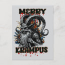 Search for merry krampus postcards Spooky