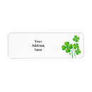 Search for clover return address labels Irish