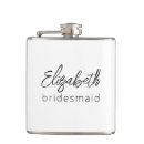 Search for bridesmaids flasks Typography