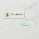 Search for deer business cards Flowers