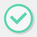 Search for check mark magnets Vintage