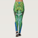 Search for peacock blue leggings Green