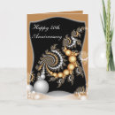 Search for black and white anniversary cards Gold
