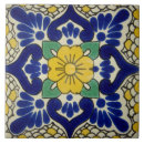 Search for spanish blue 6x6 tiles Yellow