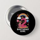 Search for two year old badges Birthday