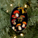 Search for mushroom christmas tree decorations Autumn