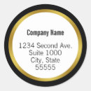 Search for gold return stickers Elegant