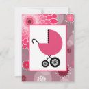 Search for carriage baby girl shower invitations Stroller
