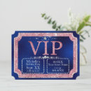 Search for vip ticket invitations Pink