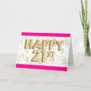 Search for daughters 21st birthday cards Twenty one