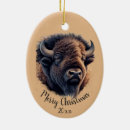 Search for bison christmas tree decorations Buffalo