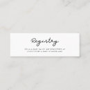 Search for baby registry enclosure cards Simple
