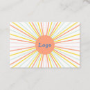 Search for sunshine business cards Modern