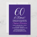 Search for retirement and birthday invitations For her