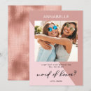 Search for honore invitations Maid of honor