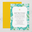 Search for teal bar bat mitzvah invitations Trendy