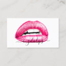 Search for lips business cards Makeup