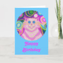 Search for blue cat birthday cards Cute