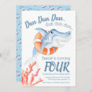 Search for baby shark invitations Watercolor