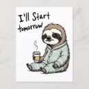 Search for procrastinate postcards Lazy