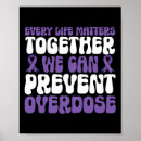 Search for abuse prevention posters Overdose memorial
