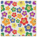Search for rainbow pattern fabric Flowers