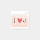 Search for i love you post it notes Red