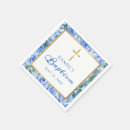 Search for baptism party napkins Boy