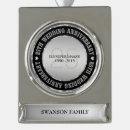 Search for 25th wedding anniversary christmas tree decorations Elegant