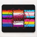 Search for pride month mousepads Rainbow flag