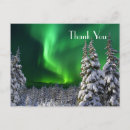 Search for northern lights postcards Winter