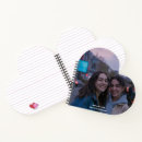Search for heart shape notebooks Cute