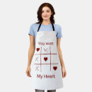 Search for happy heart aprons Modern