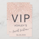 Search for vip sweet 16 invitations Princess