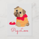 Search for pug puppies postcards Animal