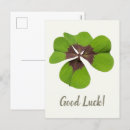 Search for good luck charm postcards Clover