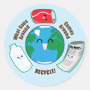 Search for reuse renew recycle stickers Green