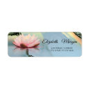 Search for lotus flower return address labels Zen