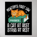 Search for funny physics posters Cat