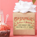 Search for old parchment paper stickers Country